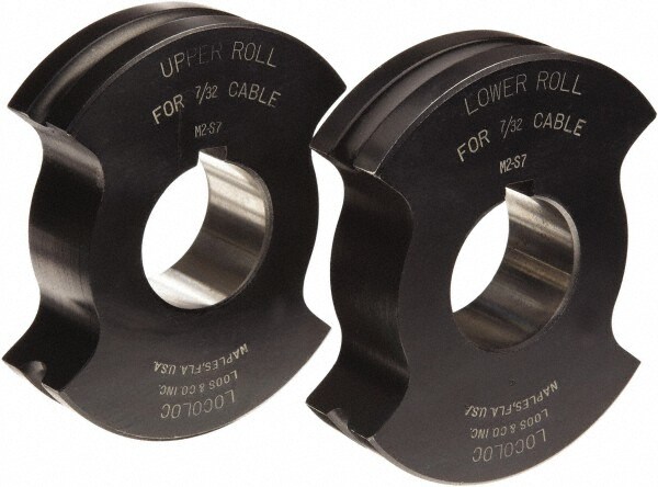 3/32" Straight Shank Terminal Roll Crimping Die