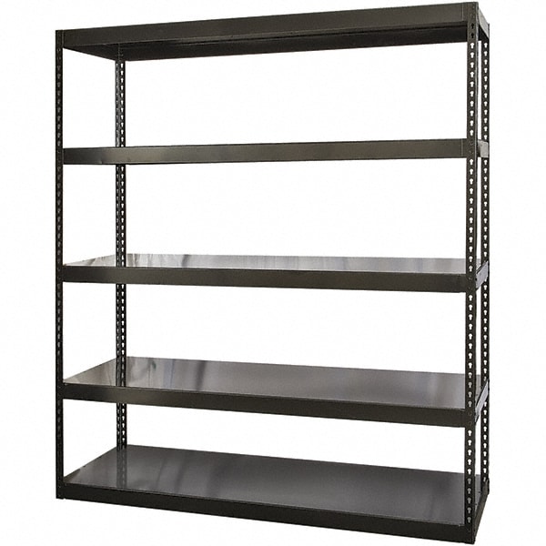 Hallowell - Boltless High Capacity Waterfall Shelving: | MSC Direct