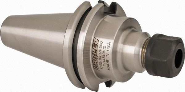 Parlec C40-16ERF300 Collet Chuck: 0.5 to 10 mm Capacity, ER Collet, Taper Shank Image