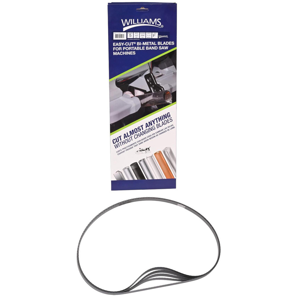 Williams - Portable Band Saw Blades: Blade Length (Feet): 3 ft 8-7/8 in ...
