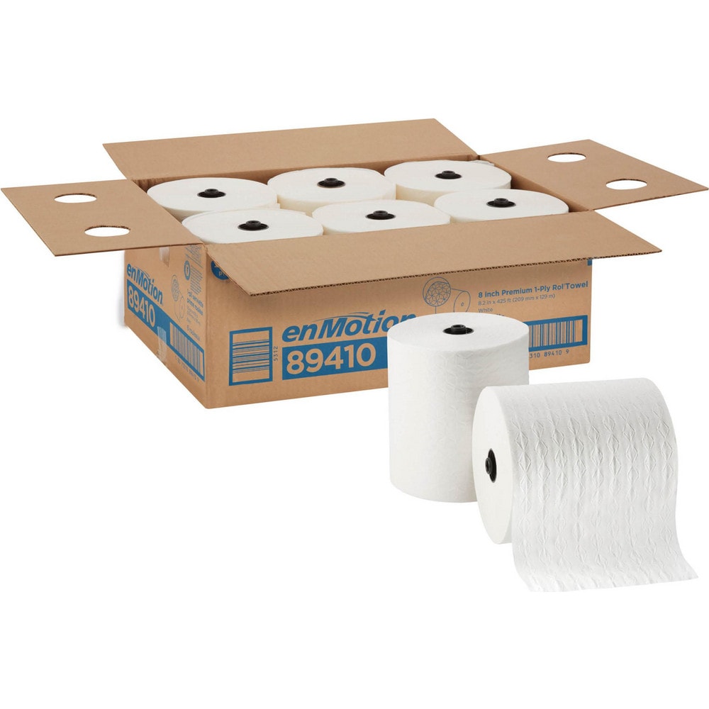 Enmotion 8" Premium Paper Towel Rolls, White