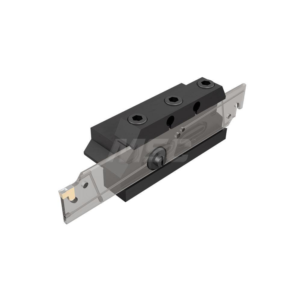 Iscar 2302494 Tool Block Style TGTBU, 32mm Blade Height, 110mm OAL, 49.4mm OAH, Indexable Cutoff Blade Tool Block Image