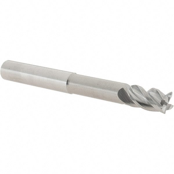 Iscar 5623229 Corner Radius End Mill: 0.3937" Dia, 0.5906" LOC, 0.0079" Radius, 4 Flutes, Solid Carbide Image