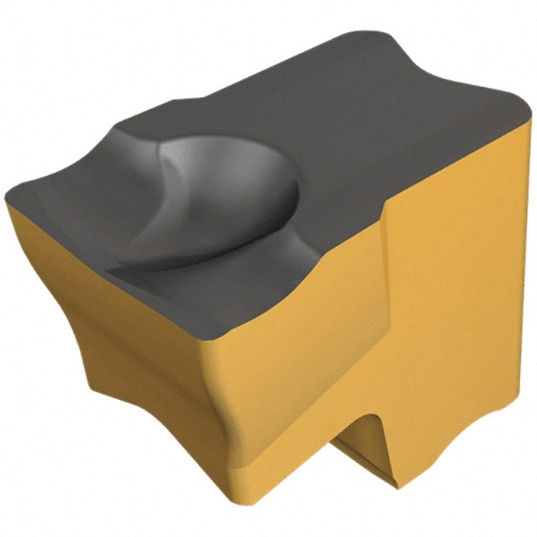 Carbide Cutoff Insert TiC//TiCN//TiN Coated 0.161 Cutting Width 0.009 Cnr Rad 150.104 14 T25M Grade 6 Right Hand Lead Angle