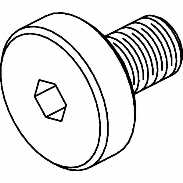 Kennametal 1020578 Lock Screw for Indexables: Hex Socket Drive Image