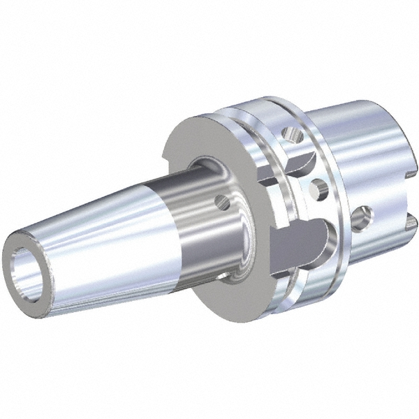 Erickson | Kennametal HSK63A Taper Shank, 16mm Hole Diam, Shrink-Fit Tool Holder/Adapter - 95mm Projection, 27mm Nose Diam, 39mm Clamping Depth