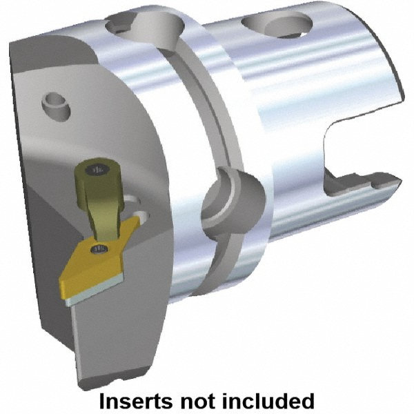 Modular Turning & Profiling Head: Size KM40, 45 mm Head Length, Right Hand