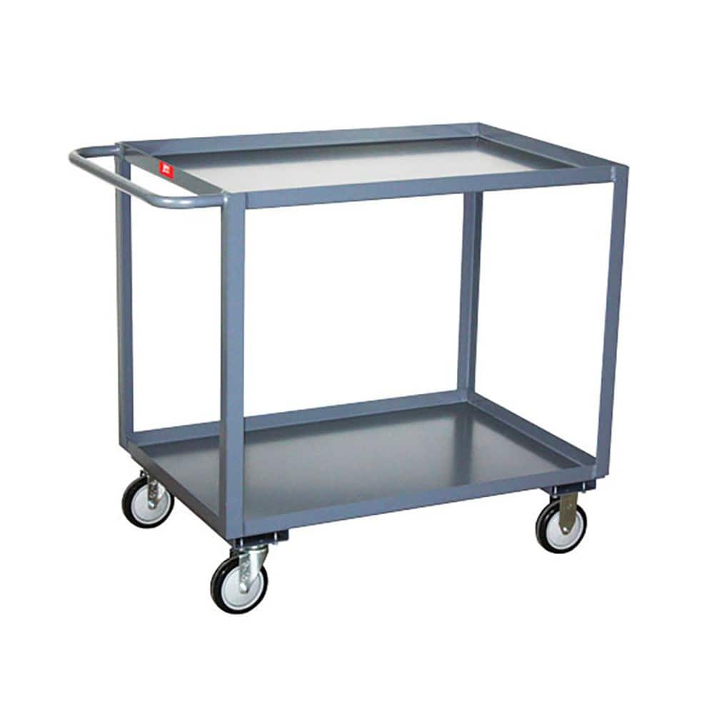 Jamco - Service Utility Cart: 35″ OAH, Steel, Gray - 30771018 - MSC  Industrial Supply