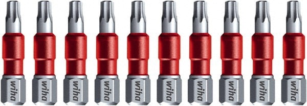 Power Screwdriver Bit: T30 Torx, 1/4" Hex Drive