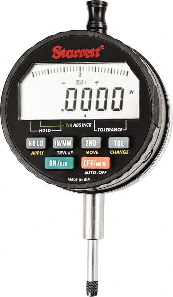 Starrett 49500 Electronic Drop Indicator: 0.6" Range 