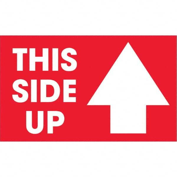 Shipping & DOT Label: "This Side Up", Rectangle, 5" Wide, 3" High
