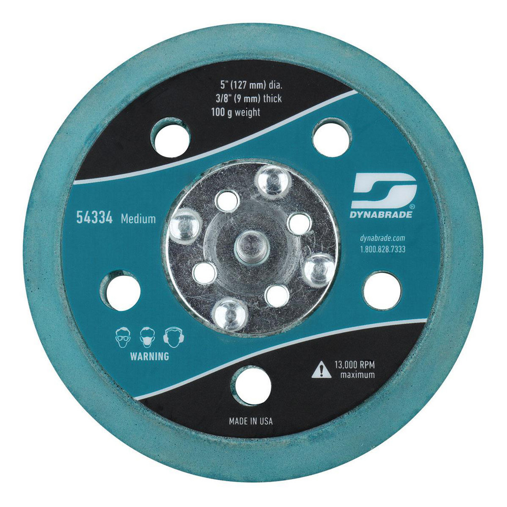 Air Orbital Sanders; Pad Shape: Round ; Backing Pad Type: Hook & Loop ; Pad Width (Inch): 5 ; Number Of Vacuum Holes: 5 ; UNSPSC Code: 27131500
