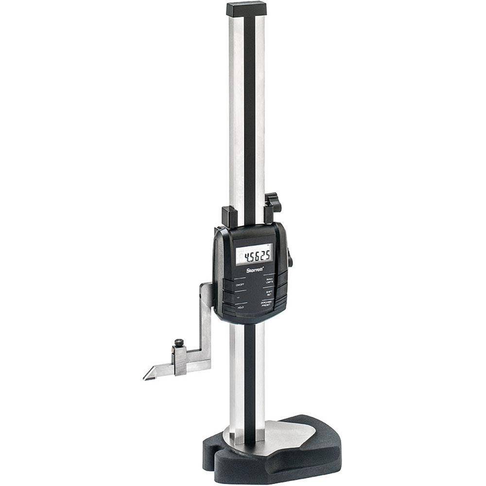 Starrett 72625 Electronic Height Gage: 300 mm Max, 0.0005" Resolution, 0.0015" Accuracy Image