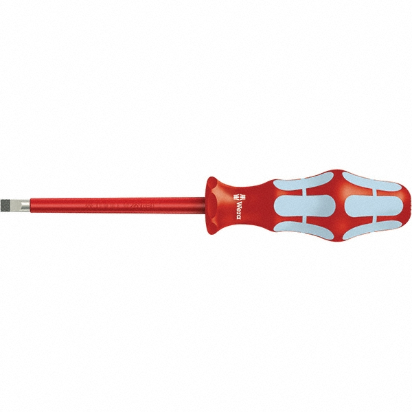 Wera 3-1/8" Blade Length Insulated Screwdriver - 137mm OAL | 10-Pack | Part #05022729001