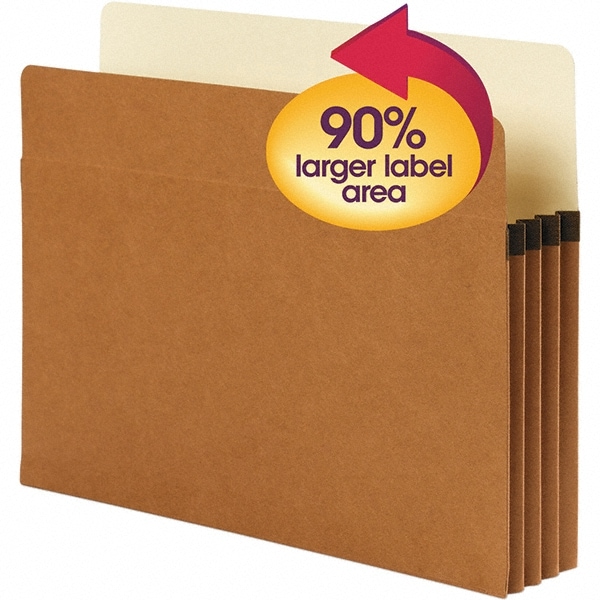 SMEAD Expansion Folder Letter, Redrope, 25/Pack MSC Industrial