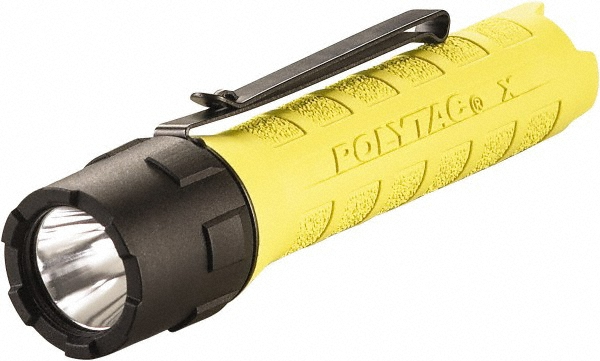 Streamlight Nylon Industrial/Tactical Flashlight - 275 Lumens, 3900 min Runtime, White LED Bulb, Yellow Body, 2 Lithium Batteries Included
