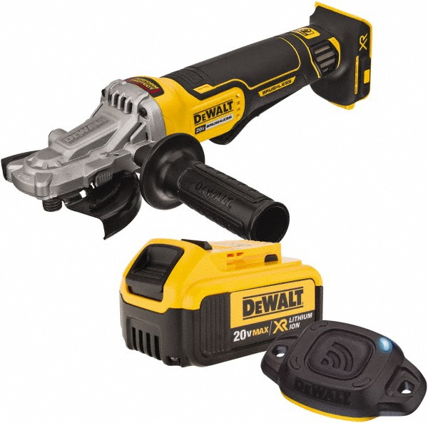 DeWALT 5" Wheel Diam, 9,000 RPM, Cordless Angle & Disc Grinder