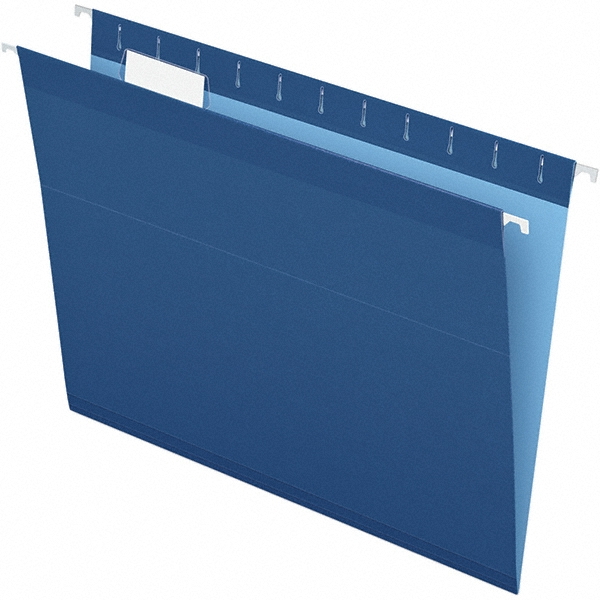 Pendaflex Hanging File Folder Letter, Navy, 25/Pack MSC Direct