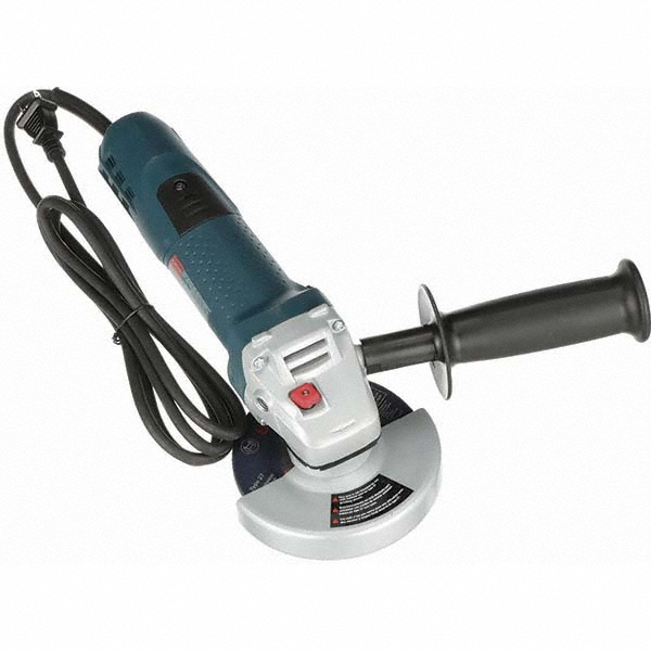 Bosch 41/2" Wheel Diam, 11,000 RPM, Corded Angle & Disc Grinder