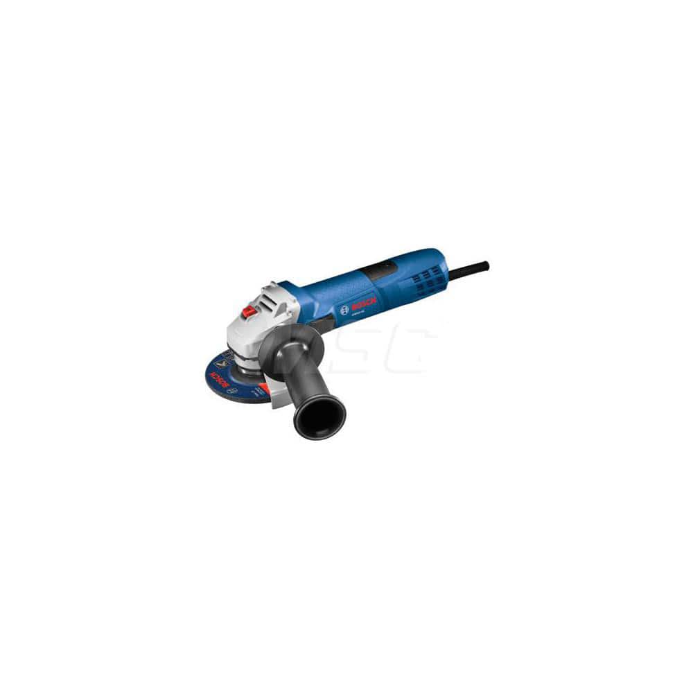 Bosch GWS8-45 Corded Angle Grinder: 4-1/2" Wheel Dia, 11,000 RPM, 5/8-11 Spindle 