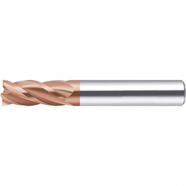 Square End Mill:  0.0790" Dia, 0.1575" Shank Dia, 4 Flutes, Solid Carbide