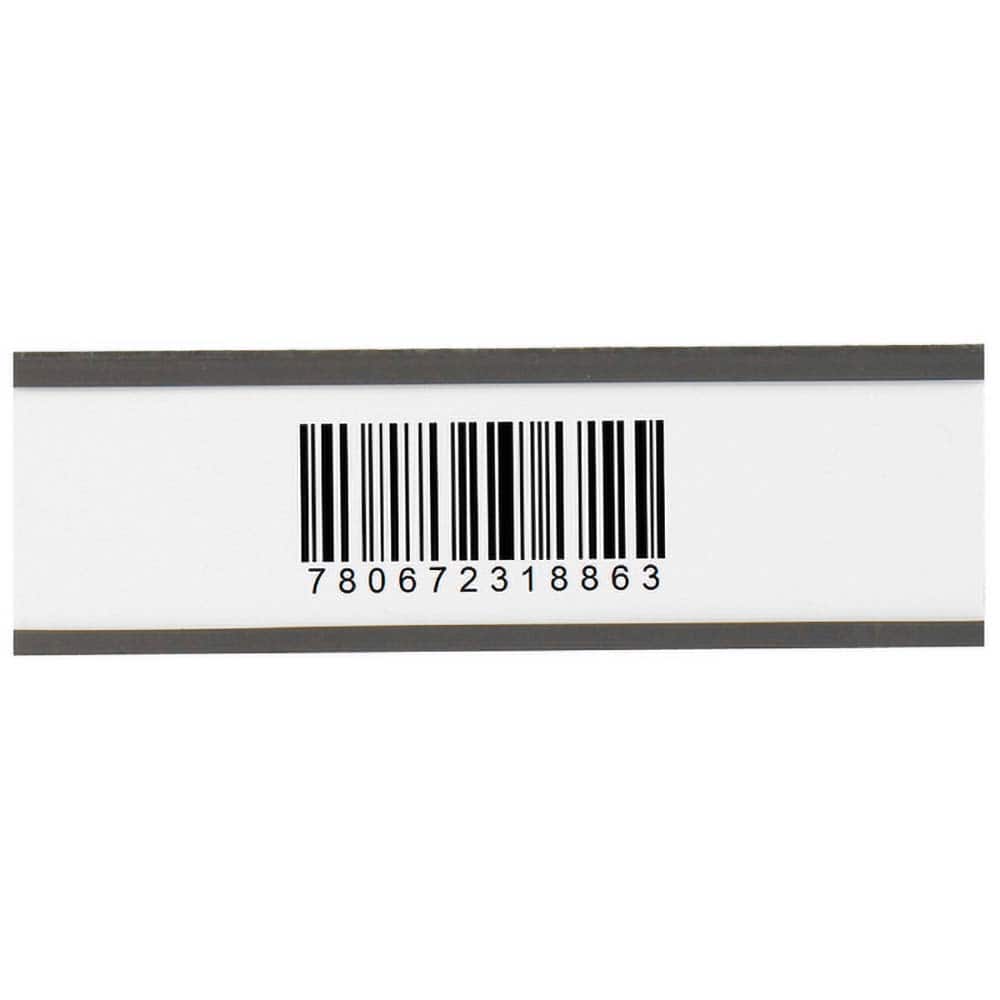 Value Collection - Label Holders; Backing: Magnetic ; Width (Inch): 6 ...
