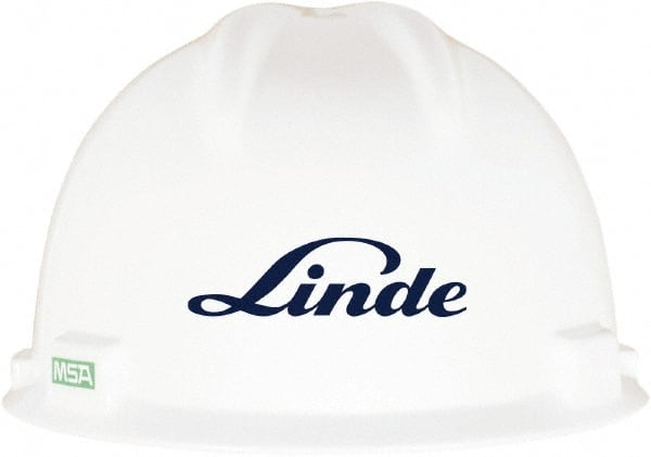 Hard Hat: Impact Resistant, V-Gard Slotted Cap, Type 1, Class E, 8-Point Suspension