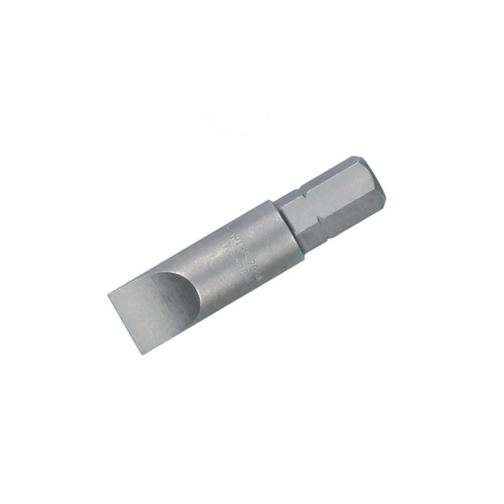 Slotted Screwdriver Bits; Reversible: No ; Blade Width (Inch): 3/8 ; Blade Thickness (mm): 1.6 ; Material: Steel ; PSC Code: 5133