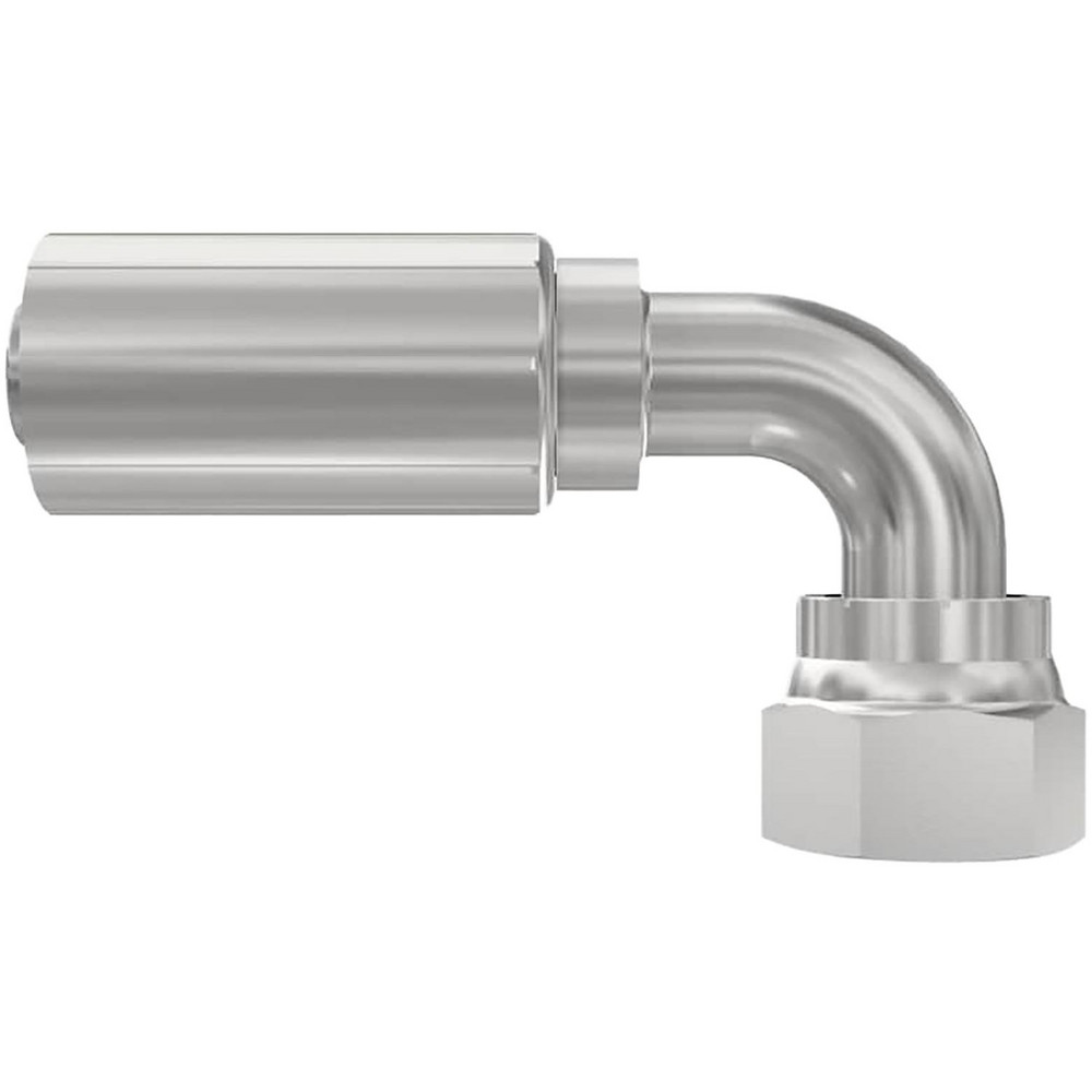 Hydraulic Hose Short Drop Female Seal-Lok Swivel 90 ° Elbow: 20 mm, 1-11/16-12, 4,000 psi