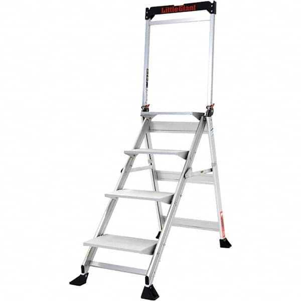 4-Step Ladder: Aluminum, Type IAA, 4' OAH