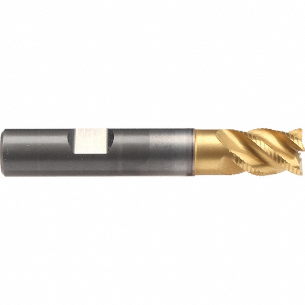 Emuge Roughing & Finishing End Mill 8 mm Dia, 4 Flutes, Square End