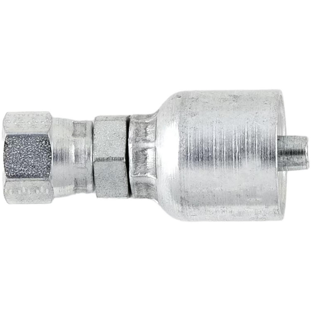 Hydraulic Hose Male Rigid Fitting: 16 mm, 1-1/4-11-1/2, 6,500 psi