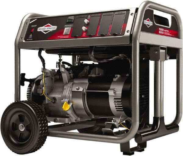 BRIGGS & STRATTON - 5-1/4 hr Full Load Time, 6.5 kW, Recoil Start ...