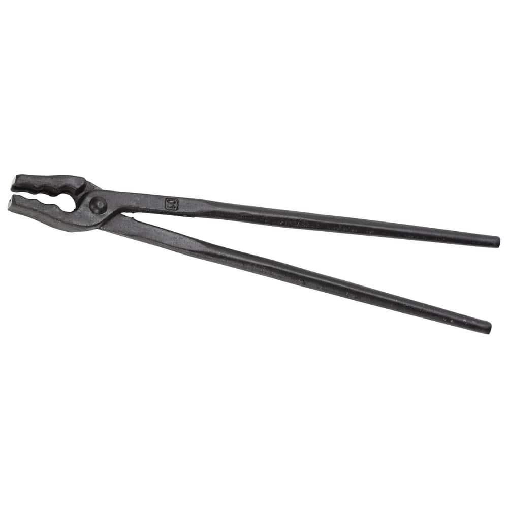 Pliers; Type: Blacksmith Tongs ; Jaw Length (mm): 96 ; Jaw Width (Inch): 4 ; Jaw Type: Wolf's Jaw ; Overall Length (Inch): 24 ; Handle Type: Straight