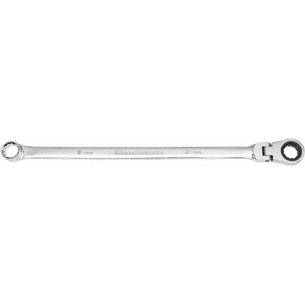 Box End Wrench: 21 mm, 12 Point, Double End