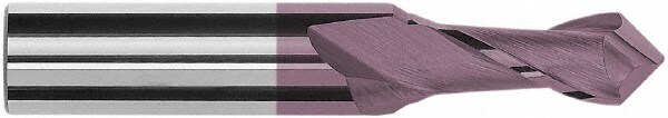 Drill Mill: 2 Flutes, 90 ° Point, Solid Carbide