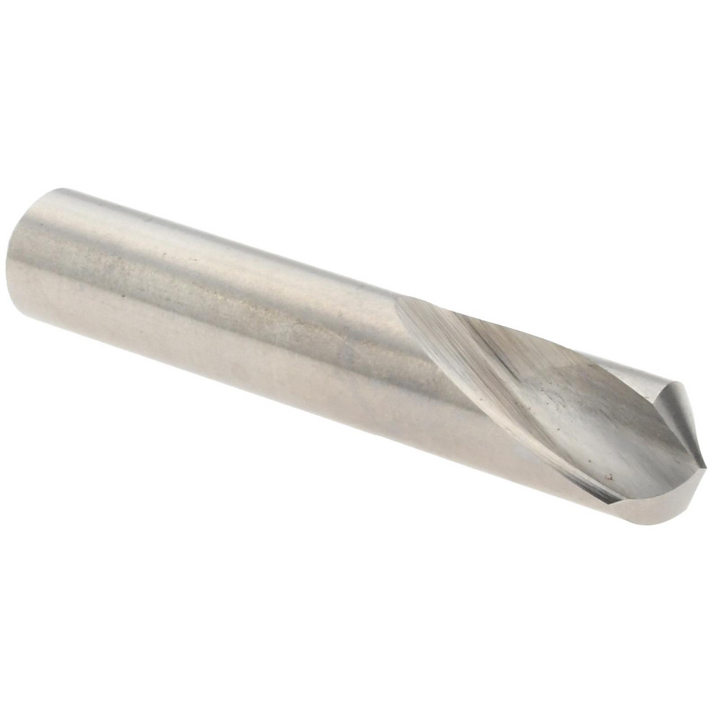 Spotting Drill: 1/4" Dia, 118 ° Point, 1-1/2" OAL, High Speed Steel