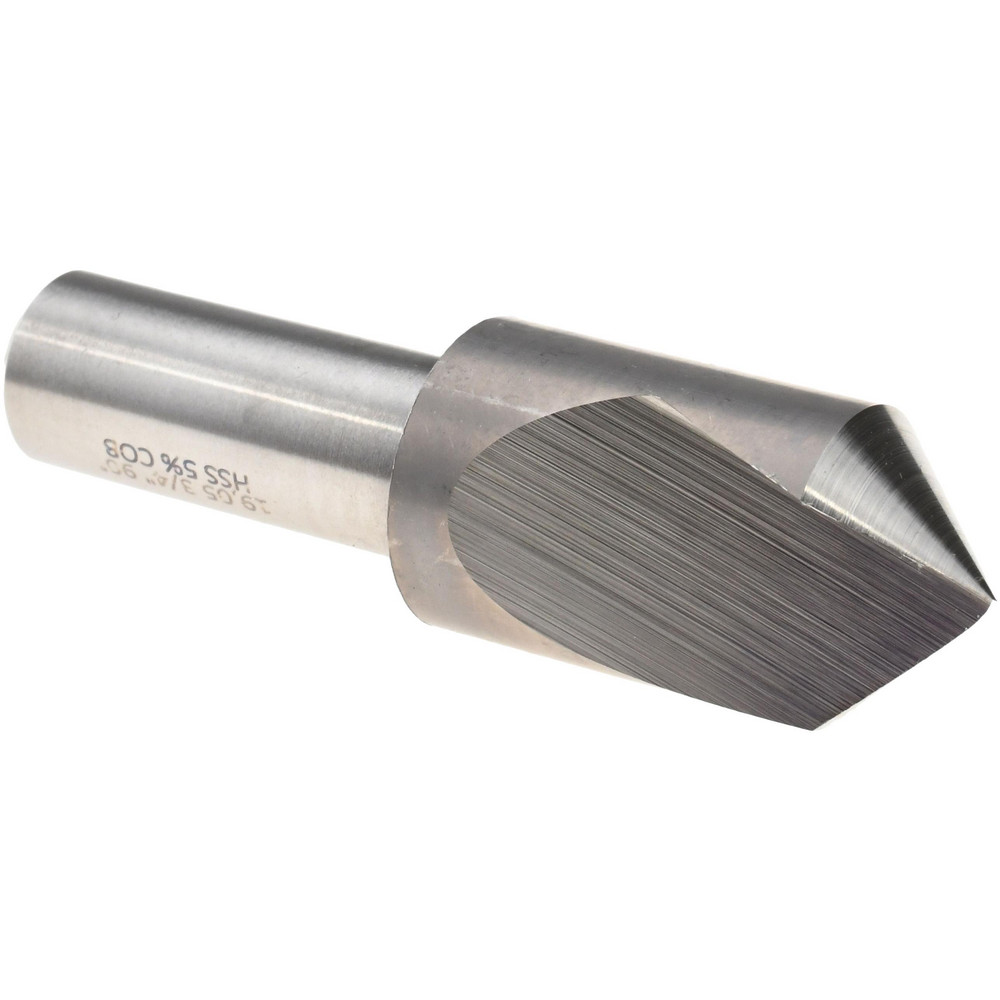 Countersink: 90 deg Included Angle, 1 Flute, Cobalt Steel, Right Hand