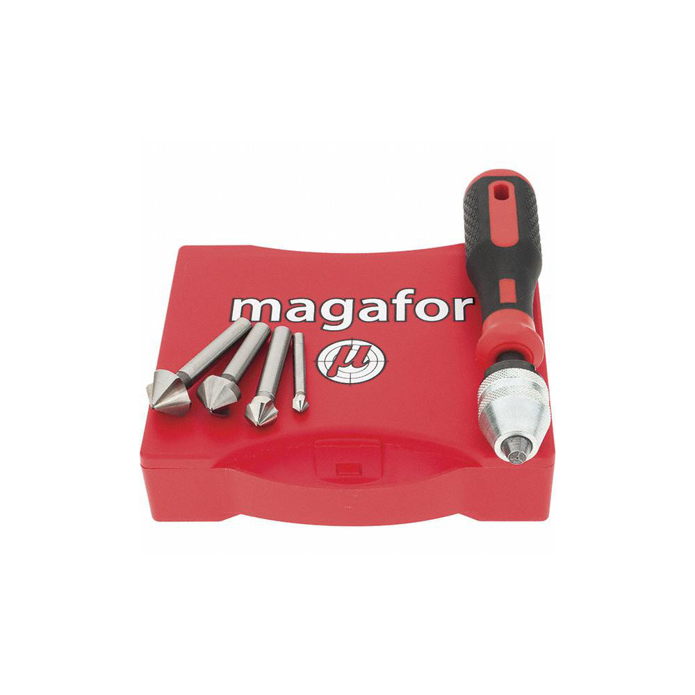 Magafor - Countersink Set: 4 Pc, 0.2480 to 0.8070