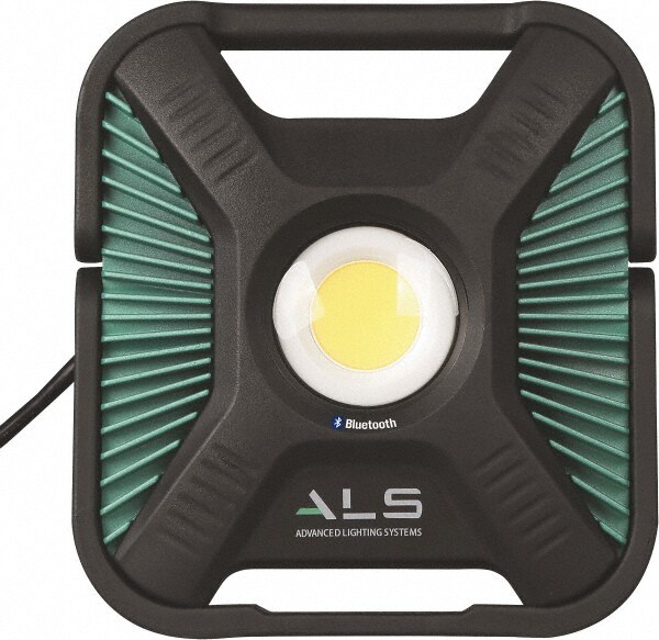 Black & Turquoise Spot Light with Bluetooth