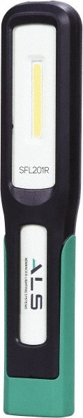 3 Volt, Black & Turquoise Straight Folding Work Light