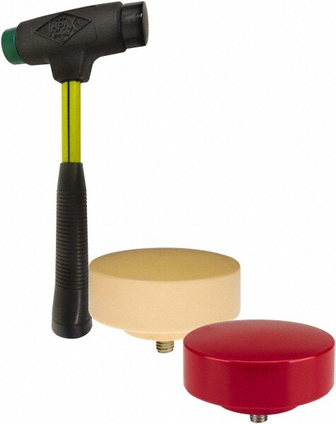 1-1/4 Lb Head 1-1/2" Face Composite Dead Blow Replaceable Tip Sledge Hammer