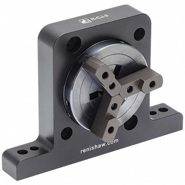 CMM 3-Jaw Clamp: 127 mm, 1/4-20, M6 & M8 Thread