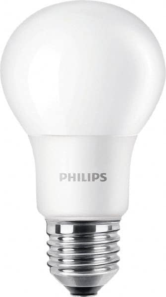 Philips LED Lamp: Residential Office Style, 5 Watts, A19, Medium Base 31290174 - MSC Industrial Supply