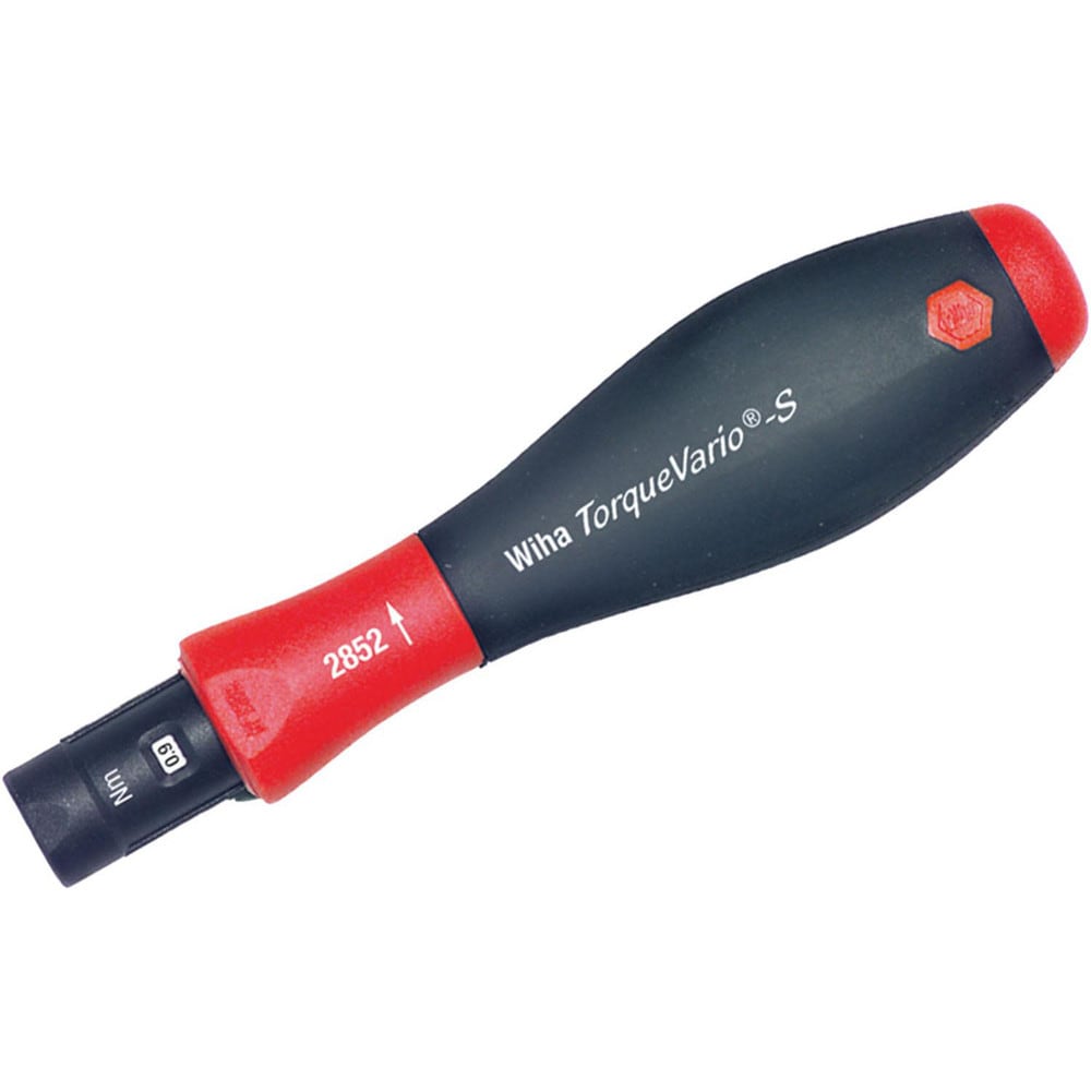 Torque Limiting Screwdrivers; Minimum Torque (Inch/oz): 15.0 ; Maximum Torque (Inch/oz): 80.00 ; Drive Size: 1/2in (Inch); Torque Adjustability: Adjustable ; Overall Length (Inch): 5 ; Minimum Number Of Cycles: 5000