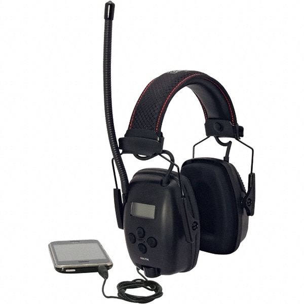 Earmuffs: 27 dB NRR Behind the Neck, 27 dB NRR Under the Chin