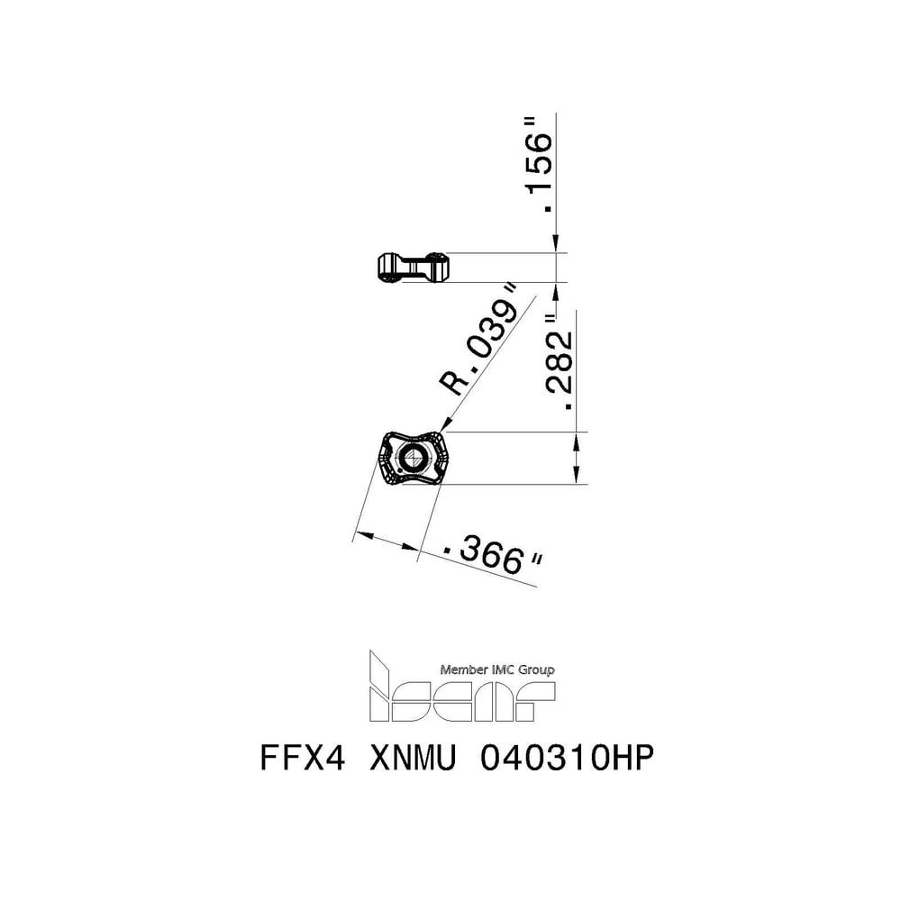 □イスカル トロ6ミル IC882 TR6TNCU100430(IC882)(1829110)×10[送料