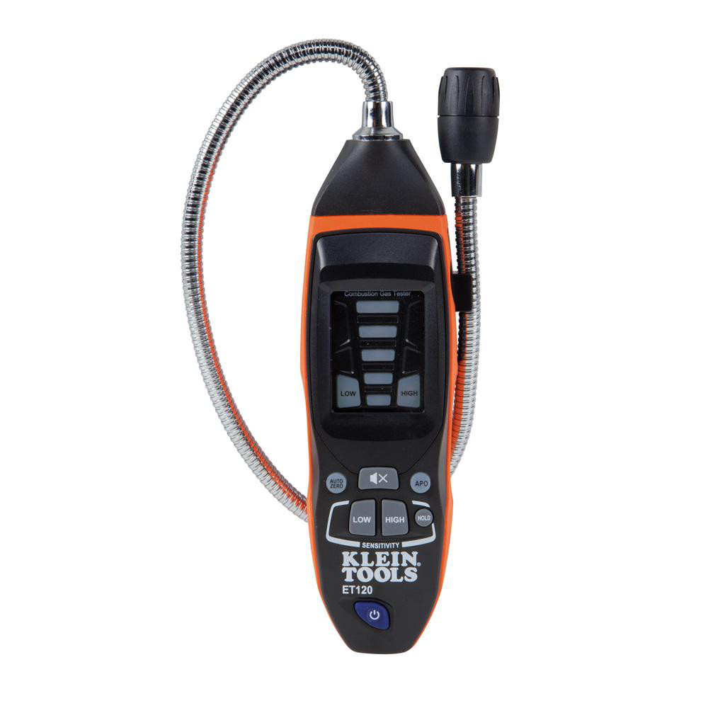 Audible, Visual Alarm, LED Display, Combustible Gas Leak Detector