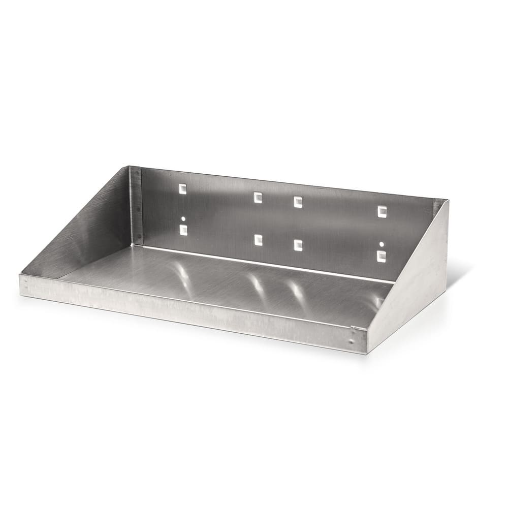 Triton Products 66126 Stainless Steel Pegboard Shelf 