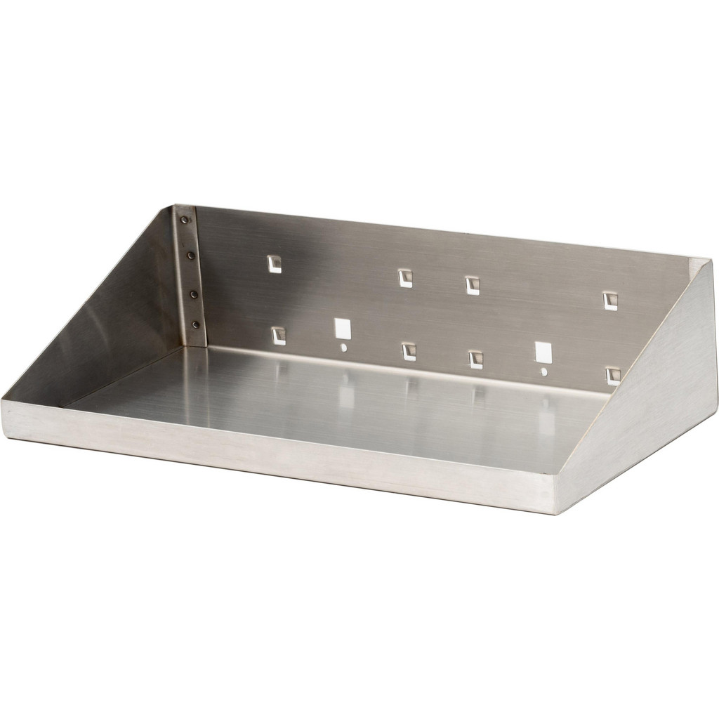 Triton Products Pegboard Shelf: Stainless Steel - Use w/ LocBoard | Part #66126